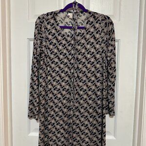 Maternity/Nursing dress - lovely bird print